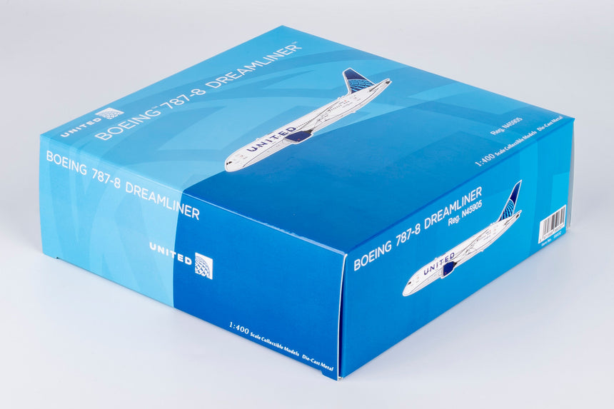 NG Models United Airlines Blue Evolution c/s Boeing 787-8 Dreamliner N45905 1/400 Aircraft Scale Model