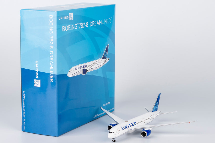 NG Models United Airlines Blue Evolution c/s Boeing 787-8 Dreamliner N45905 1/400 Aircraft Scale Model