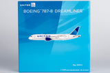 NG Models United Airlines Boeing 787-8 Dreamliner N30913 (Blue Evolution c/s) 1/400 Aircraft Scale Model