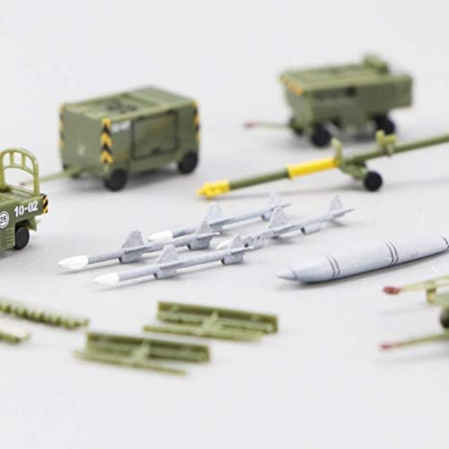 Herpa Military Accessories: Ground Support Equipment 1/200 Scale