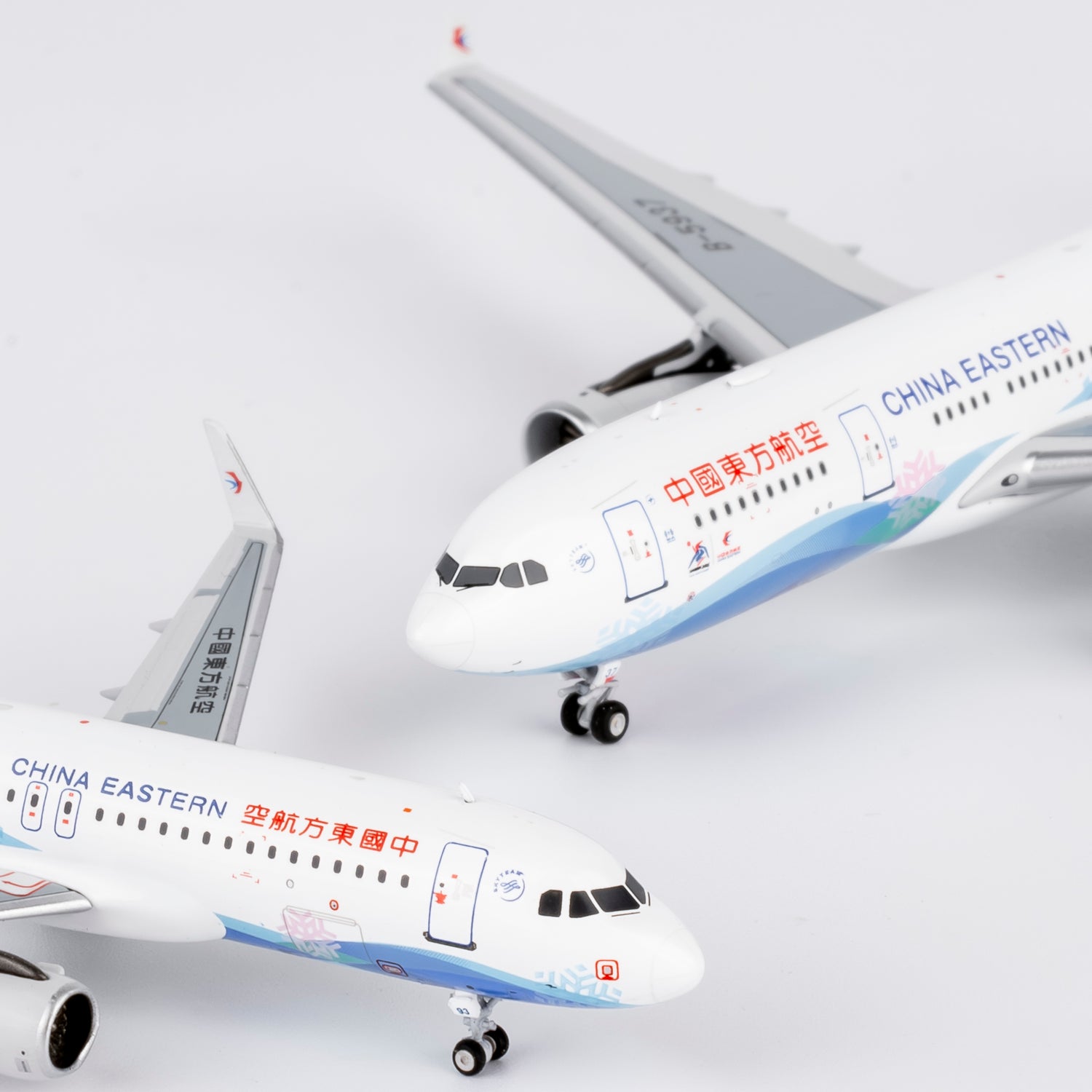NG Models China Eastern Airlines “Harbin 2025 Asian Winter Games” (Special Paints) Airbus A320-200 B-8393 1/400 Aircraft Scale Model
