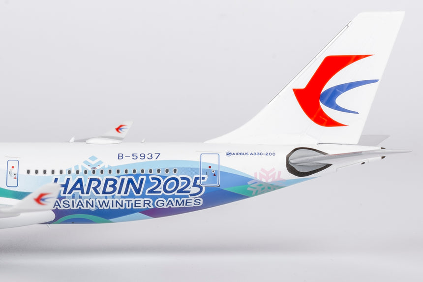 NG Models China Eastern Airlines “Harbin 2025 Asian Winter Games” Airbus A330-200 B-5937 1/400 Scale
