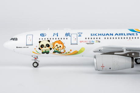 NG Models Sichuan Airlines "The World Games 2025 Chengdu" Airbus A330-200 B-8468 1/400 Aircraft Scale Model