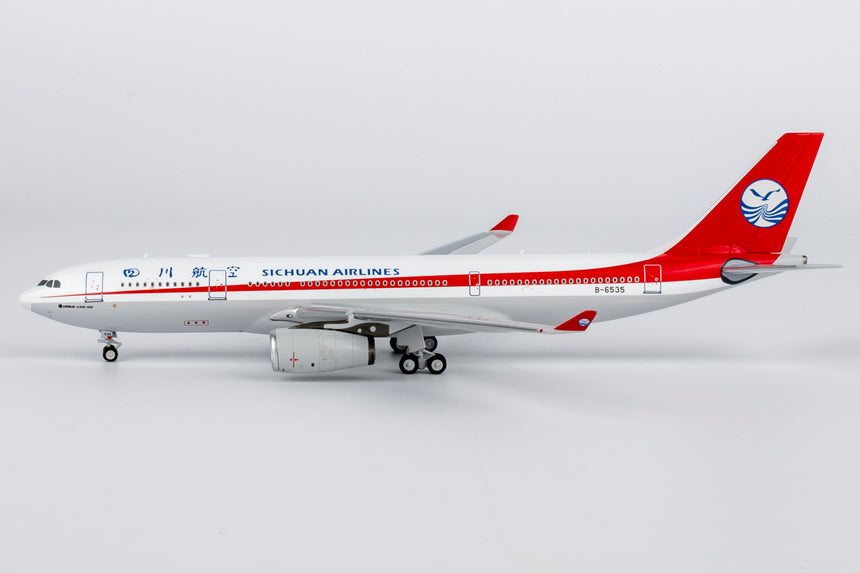 NG Models Sichuan Airlines Airbus A330-200 B-6535 1/400 Aircraft Scale Model