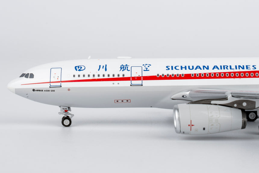 NG Models Sichuan Airlines Airbus A330-200 B-6535 1/400 Aircraft Scale Model