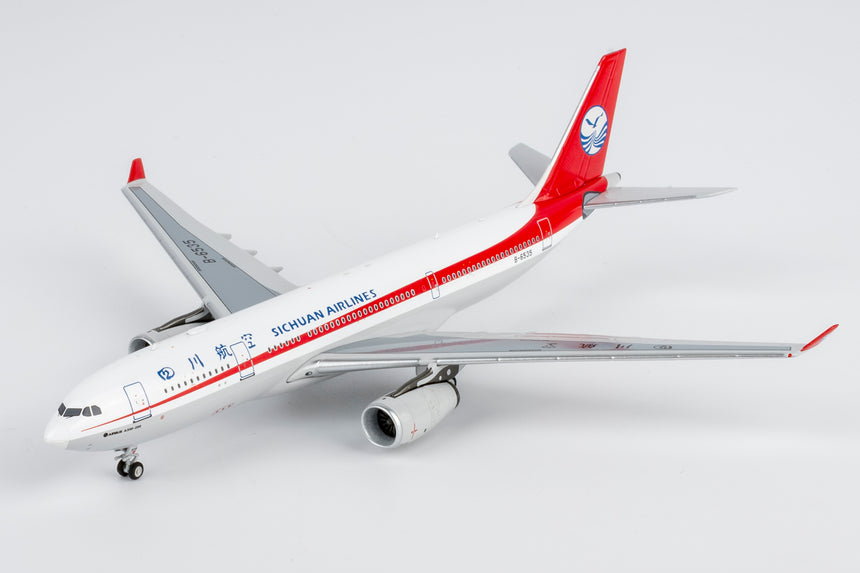 NG Models Sichuan Airlines Airbus A330-200 B-6535 1/400 Aircraft Scale Model