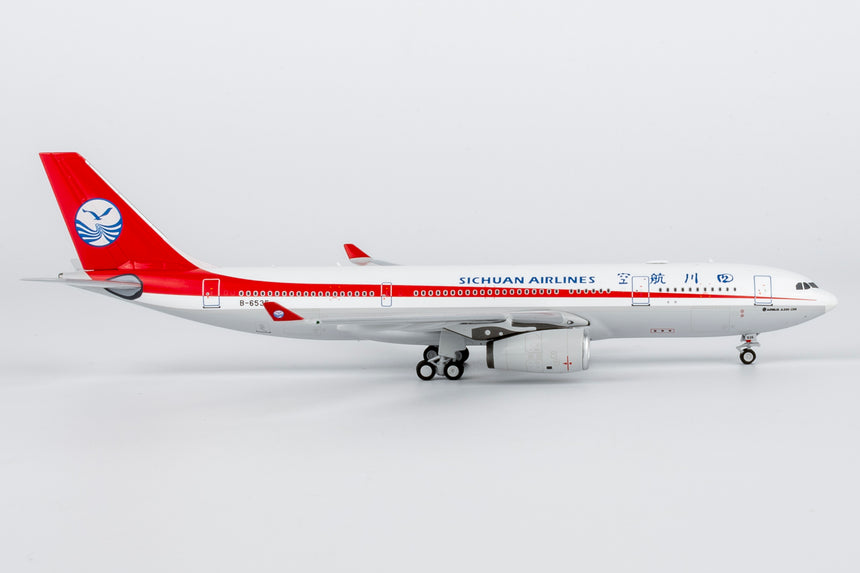 NG Models Sichuan Airlines Airbus A330-200 B-6535 1/400 Aircraft Scale Model