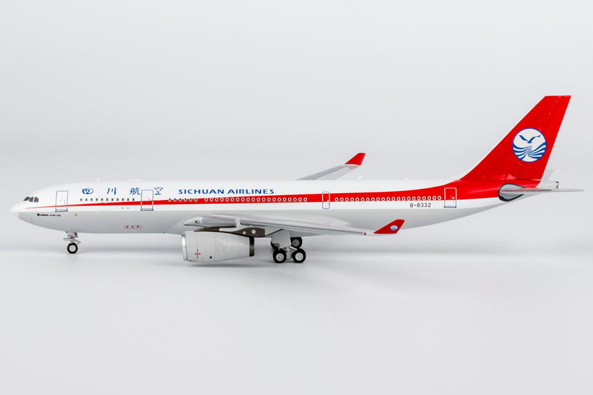 NG Models Sichuan Airlines Airbus A330-200 B-8332 1/400 Aircraft Scale Model