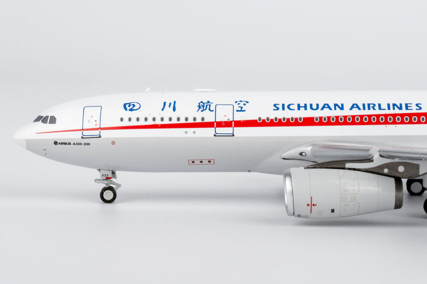 NG Models Sichuan Airlines Airbus A330-200 B-8332 1/400 Aircraft Scale Model