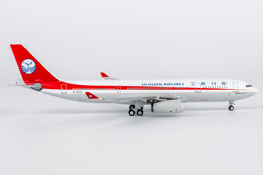 NG Models Sichuan Airlines Airbus A330-200 B-8332 1/400 Aircraft Scale Model