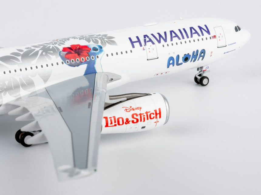 NG Models Hawaiian Airlines Airbus A330-200 N378HA 1/400 Aircraft Scale Model