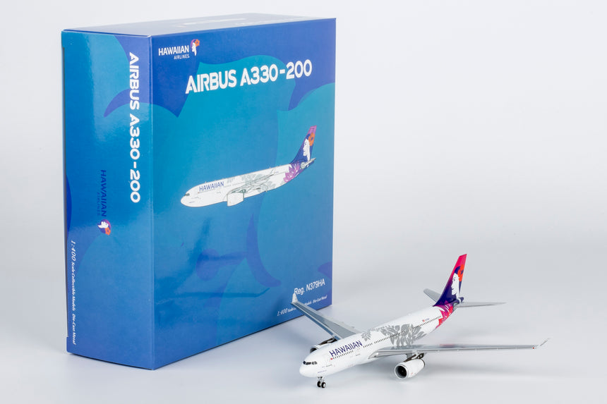 NG Models Hawaiian Airlines Airbus A330-200 N379HA 1/400 Aircraft Scale Model