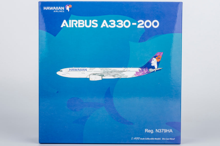 NG Models Hawaiian Airlines Airbus A330-200 N379HA 1/400 Aircraft Scale Model