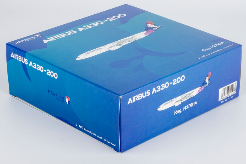 NG Models Hawaiian Airlines Airbus A330-200 N379HA 1/400 Aircraft Scale Model