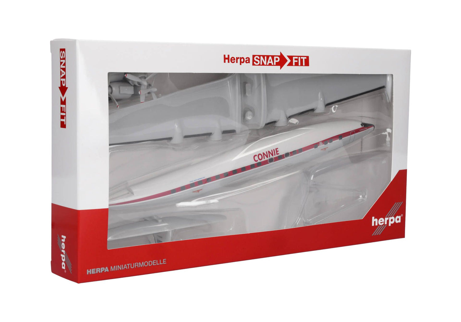 Herpa Snap Fit HARS Lockheed C-121C (L-1049F) Super Constellation 1/125 Scale