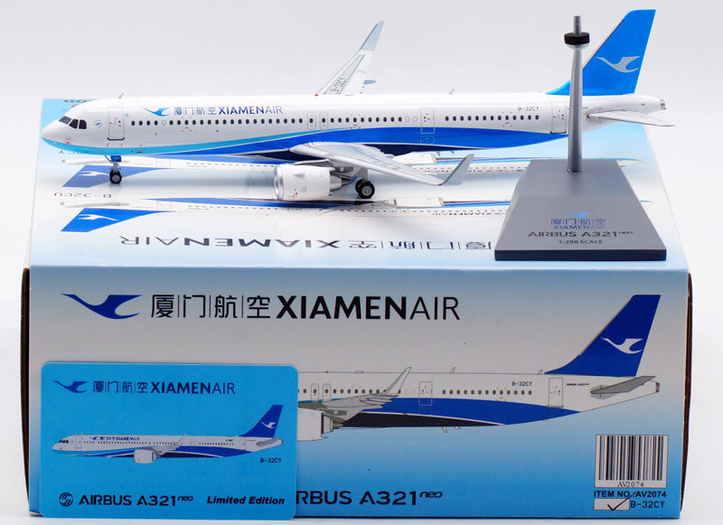 Aviation200 Xiamen Airlines Airbus A321-251NX B-32CY 1/200 Scale