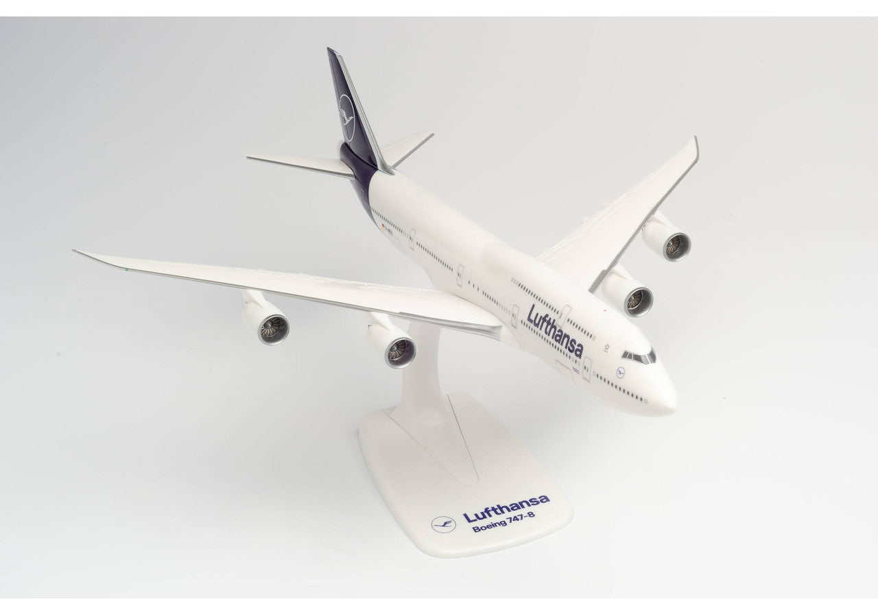 Herpa Lufthansa Boeing 747-8 Intercontinental - new 2018 colors 1/250 Aircraft Scale Model