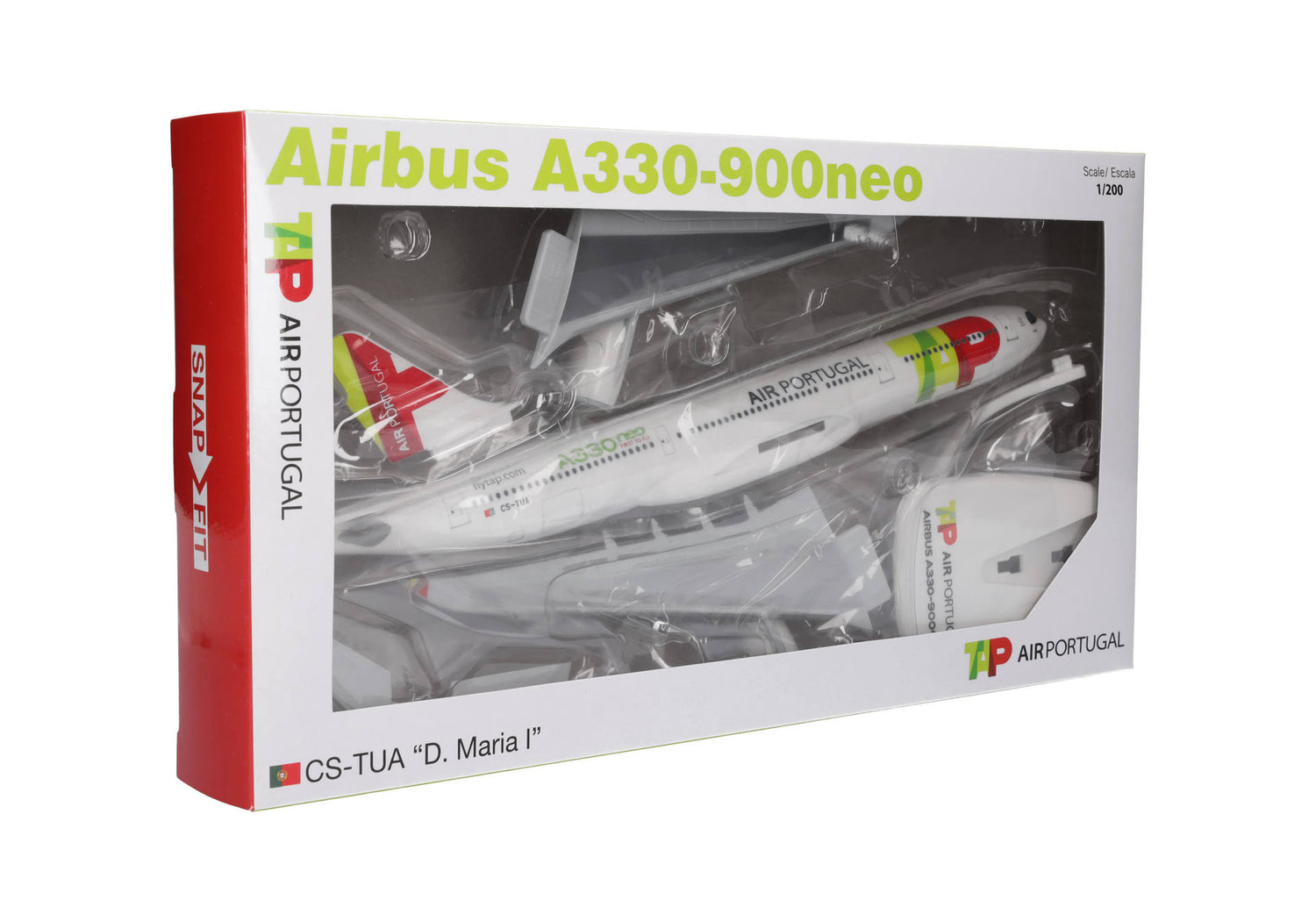 Herpa Snapfit TAP Air Portugal Airbus A330-900neo 1/200 Aircraft Scale Model