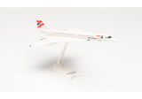 Herpa British Airways Aérospatiale-BAC Concorde – G-BOAC 1/250 Scale