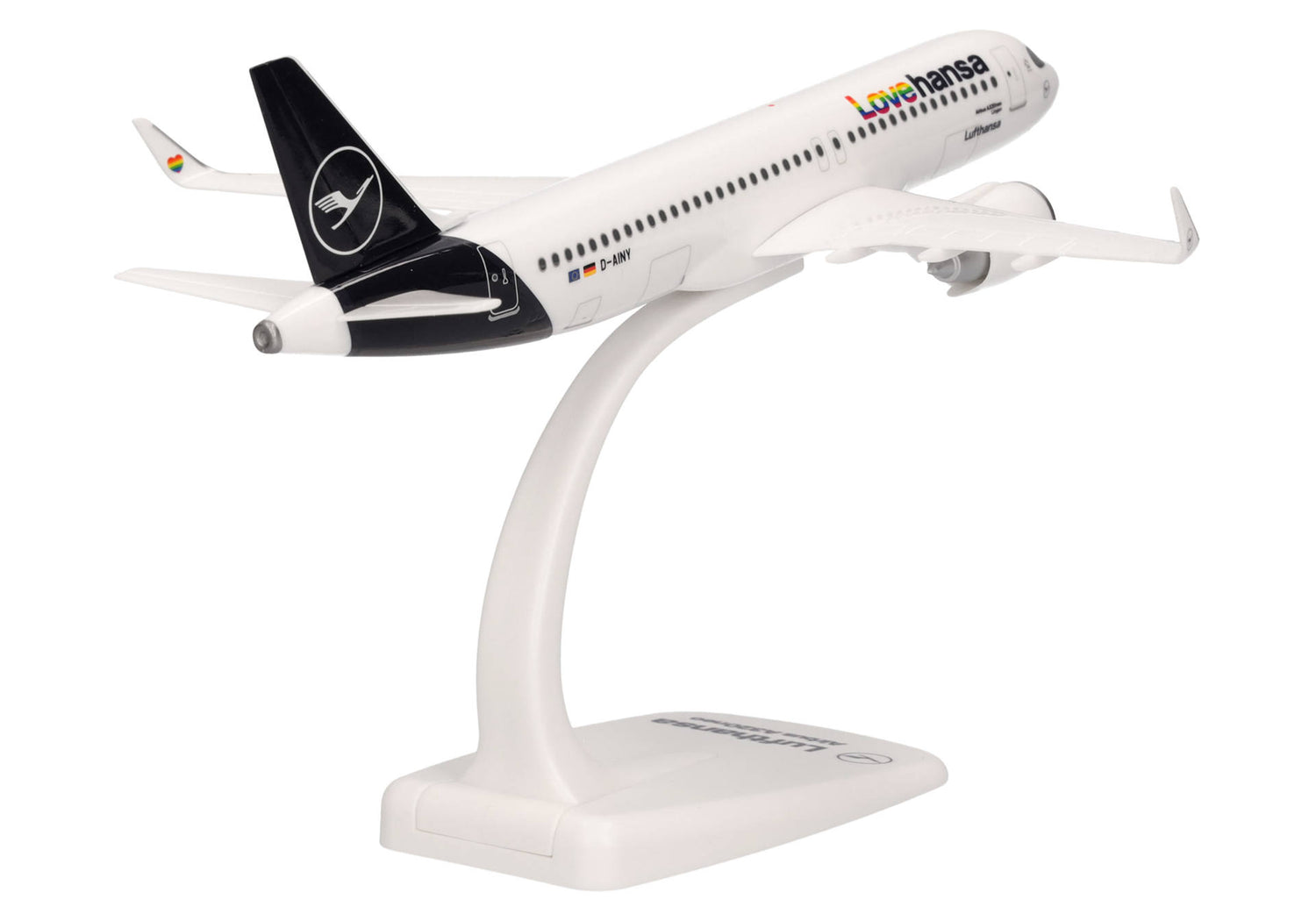 Herpa Lufthansa Airbus A320neo "Lovehansa" – D-AINY "Lingen" 1/200 613880