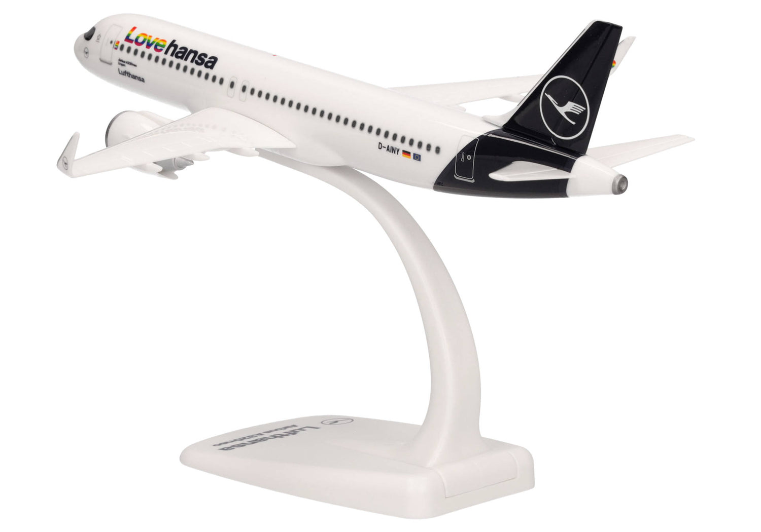 Herpa Lufthansa Airbus A320neo "Lovehansa" – D-AINY "Lingen" 1/200 613880