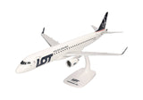 Herpa LOT Polish Airlines Embraer E195 - SP-LND 1/100 Scale