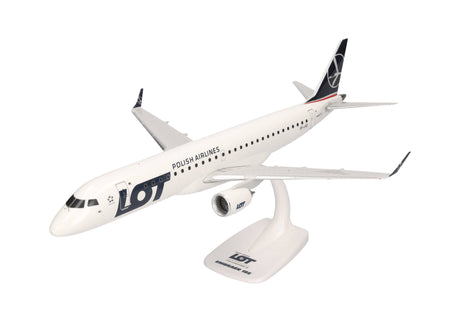Herpa LOT Polish Airlines Embraer E195 - SP-LND 1/100 Scale