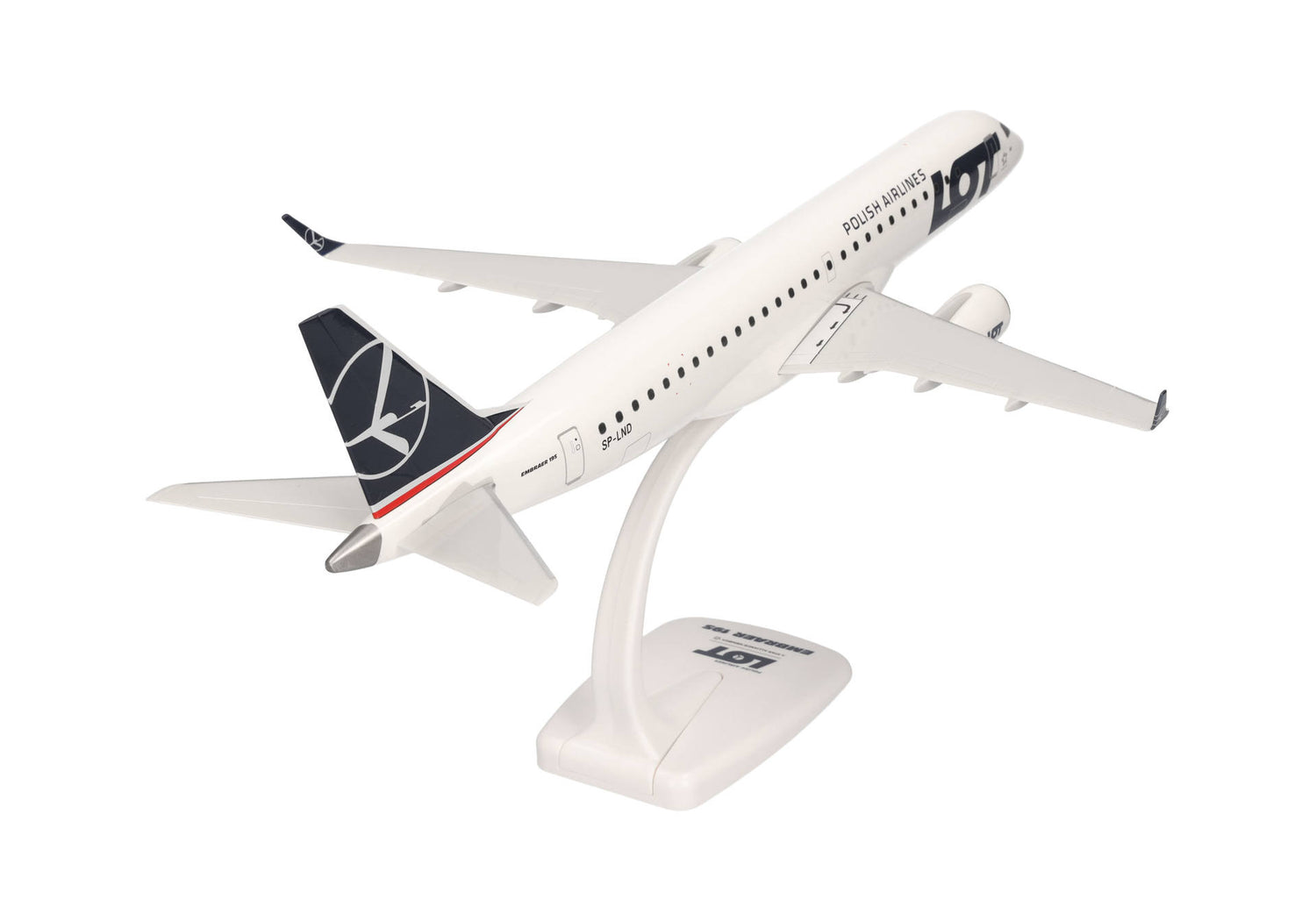 Herpa LOT Polish Airlines Embraer E195 - SP-LND 1/100 Scale