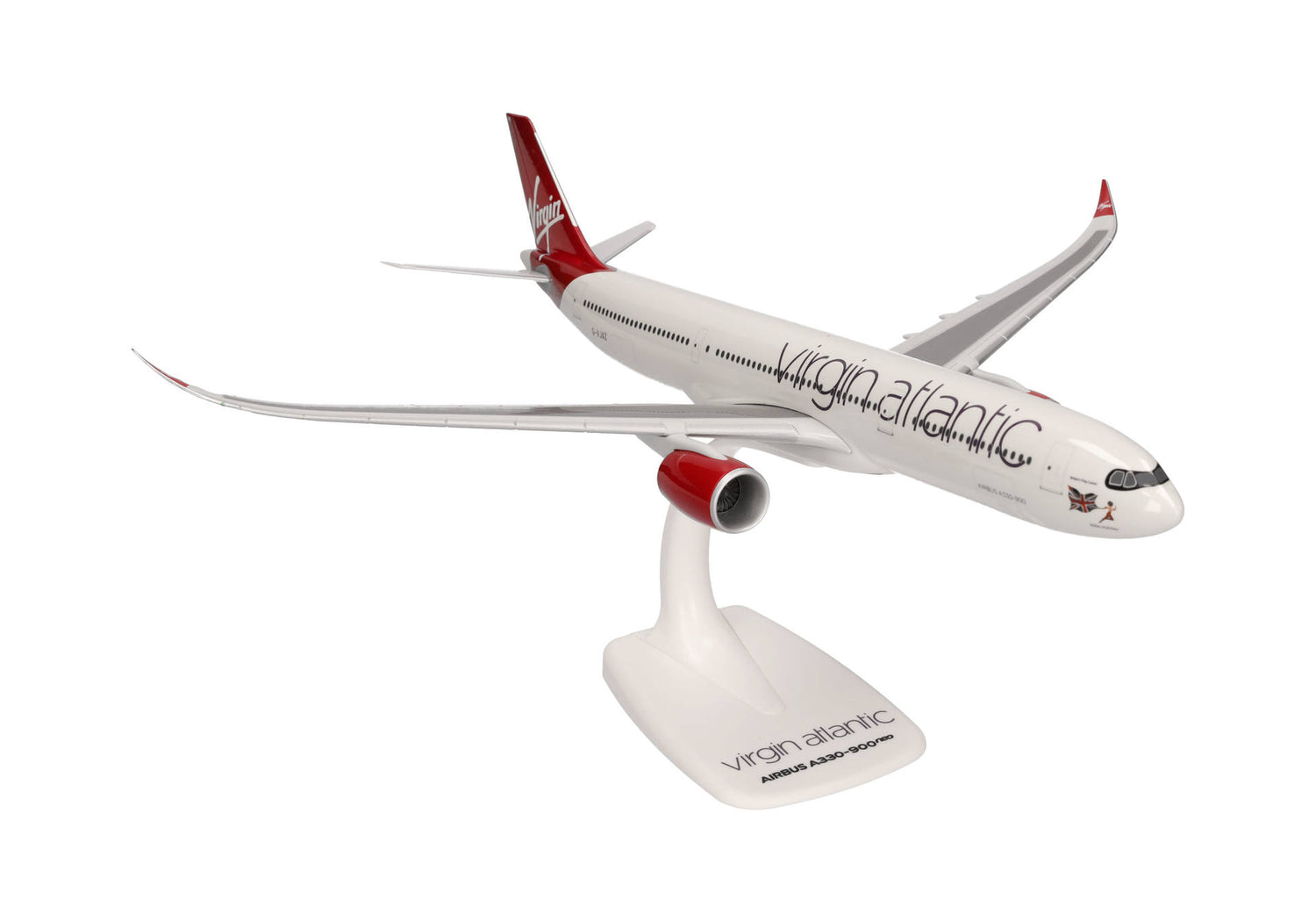 Herpa Virgin Atlantic Airbus A330-900neo G-VJAZ Snap-fit 1/200 Aircraft Scale Model