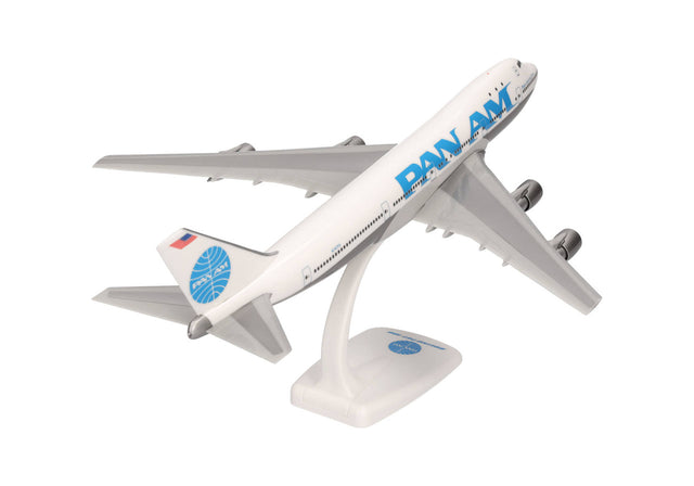 Herpa Pan Am Boeing 747-100 N741PA Snap-fit 1/250 Aircraft Scale Model