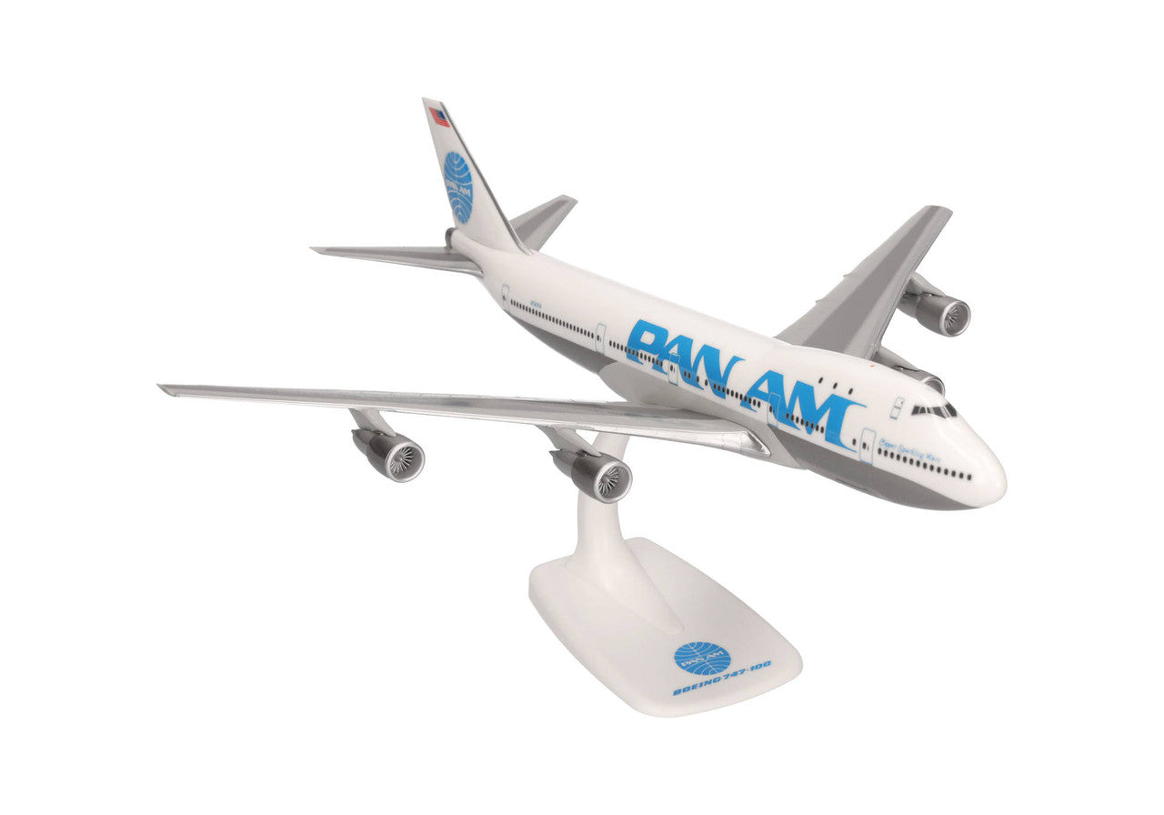 Herpa Pan Am Boeing 747-100 N741PA Snap-fit 1/250 Scale