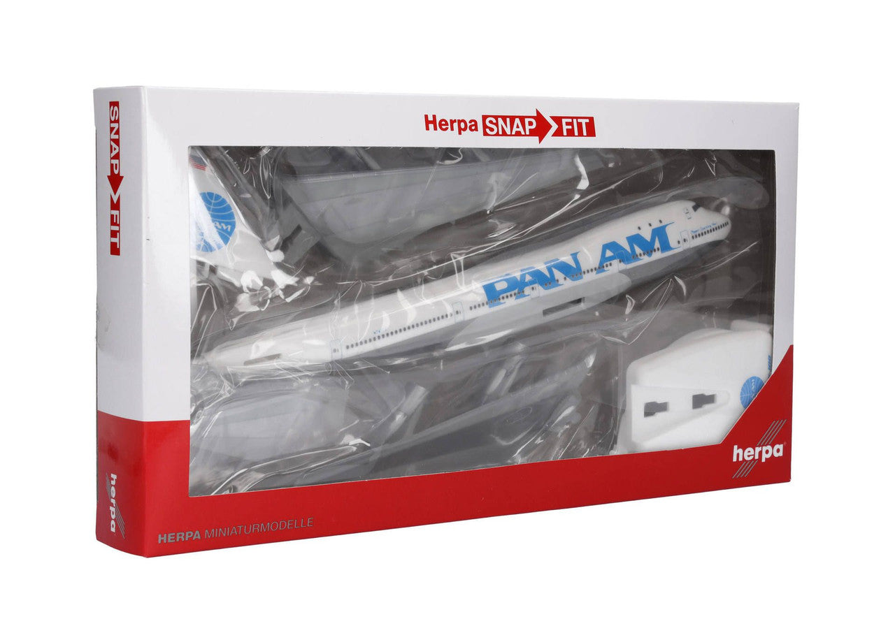 Herpa Pan Am Boeing 747-100 N741PA Snap-fit 1/250 - Aircraft