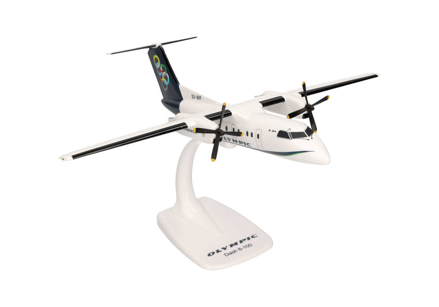 Herpa Olympic Air DHC-8-100 - SX-BIP 1/100 Aircraft Scale Model