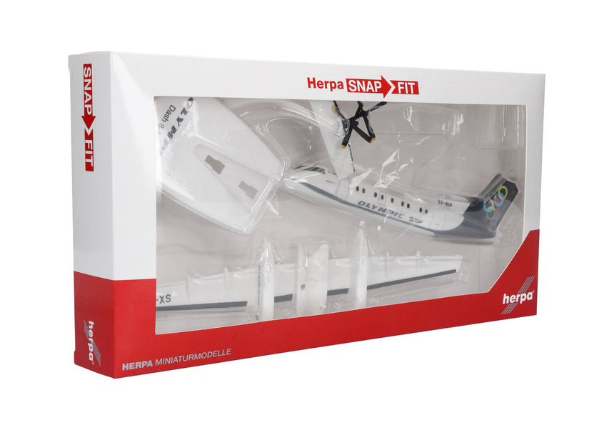 Herpa Olympic Air DHC-8-100 - SX-BIP 1/100 Aircraft Scale Model