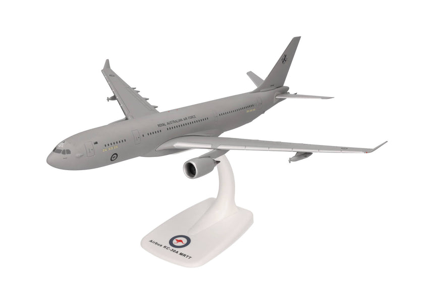 Herpa Snap Fit Royal Australian Air Force Airbus A330 MRTT / KC-30A Voyager, No. 33 Squadron, RAAF Amberley – A39-006 "Rosewood" 1/200 Scale