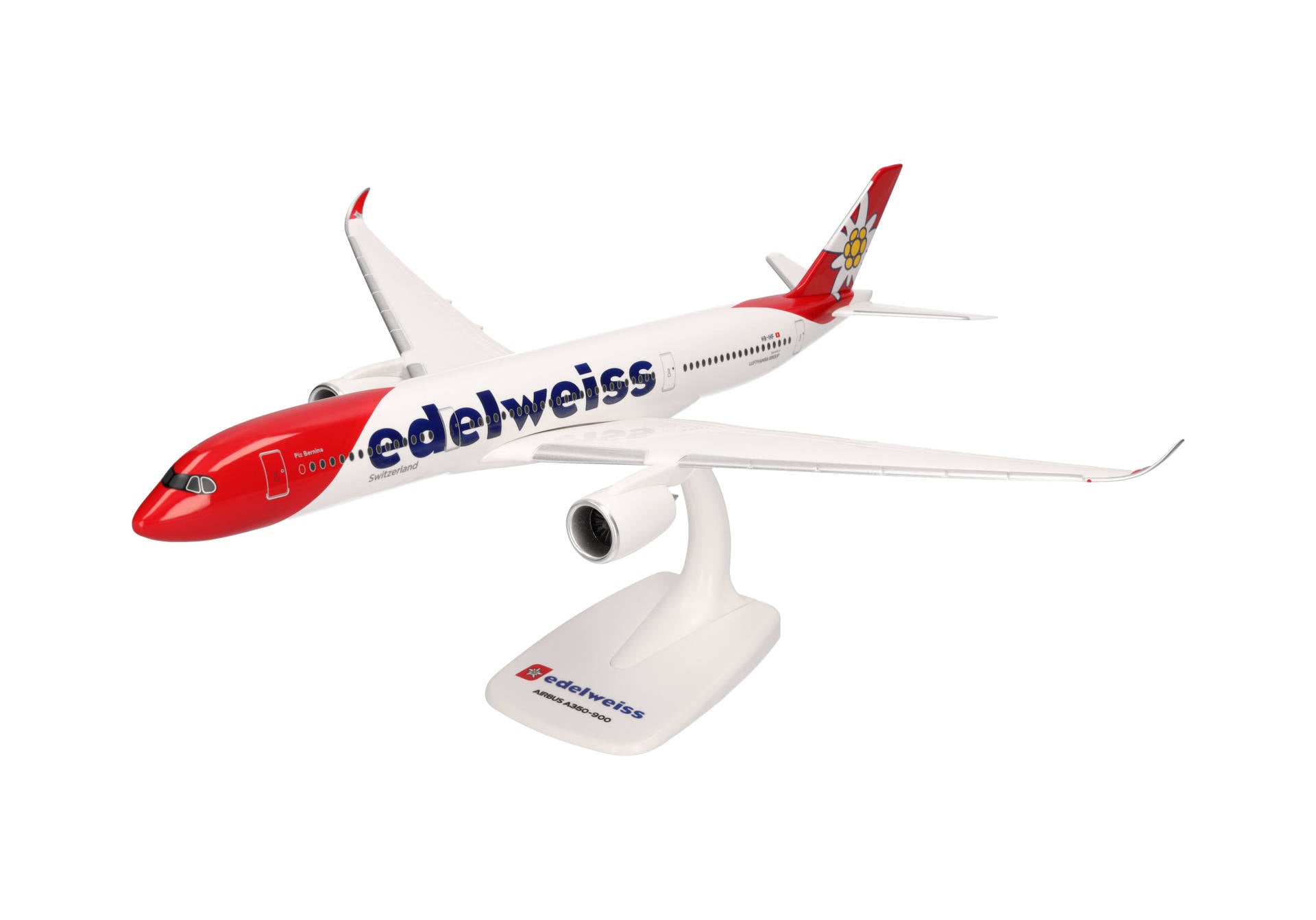 Herpa Snap Fit Edelweiss Air Airbus A350-900 – HB-IHF 