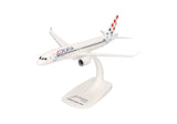Herpa Snap Fit Croatia Airlines Airbus A220-300 - 9A-CAE "Zagreb" 1/200 Scale
