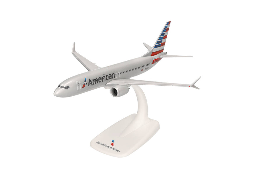 Herpa Snap Fit American Airlines Boeing 737 Max 8 - N306RC 1/200 Scale