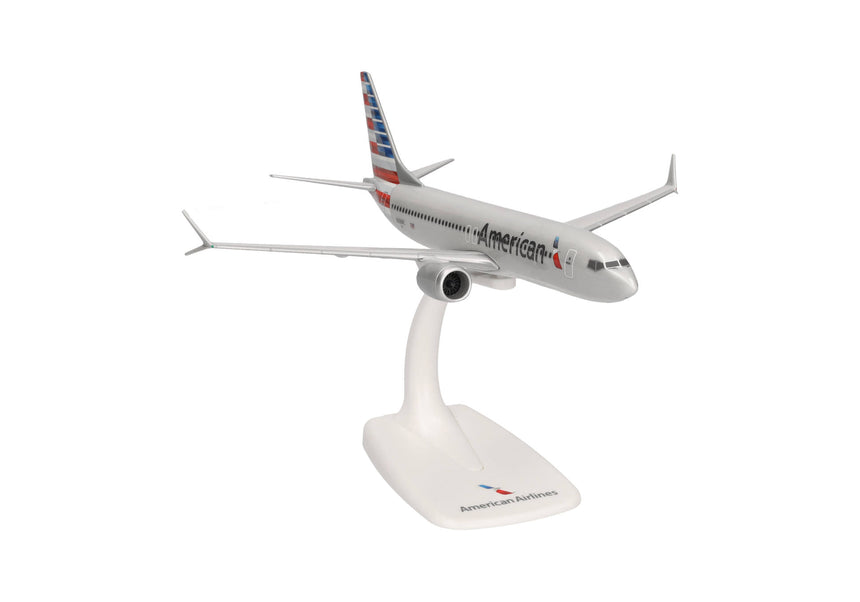 Herpa Snap Fit American Airlines Boeing 737 Max 8 - N306RC 1/200 Scale