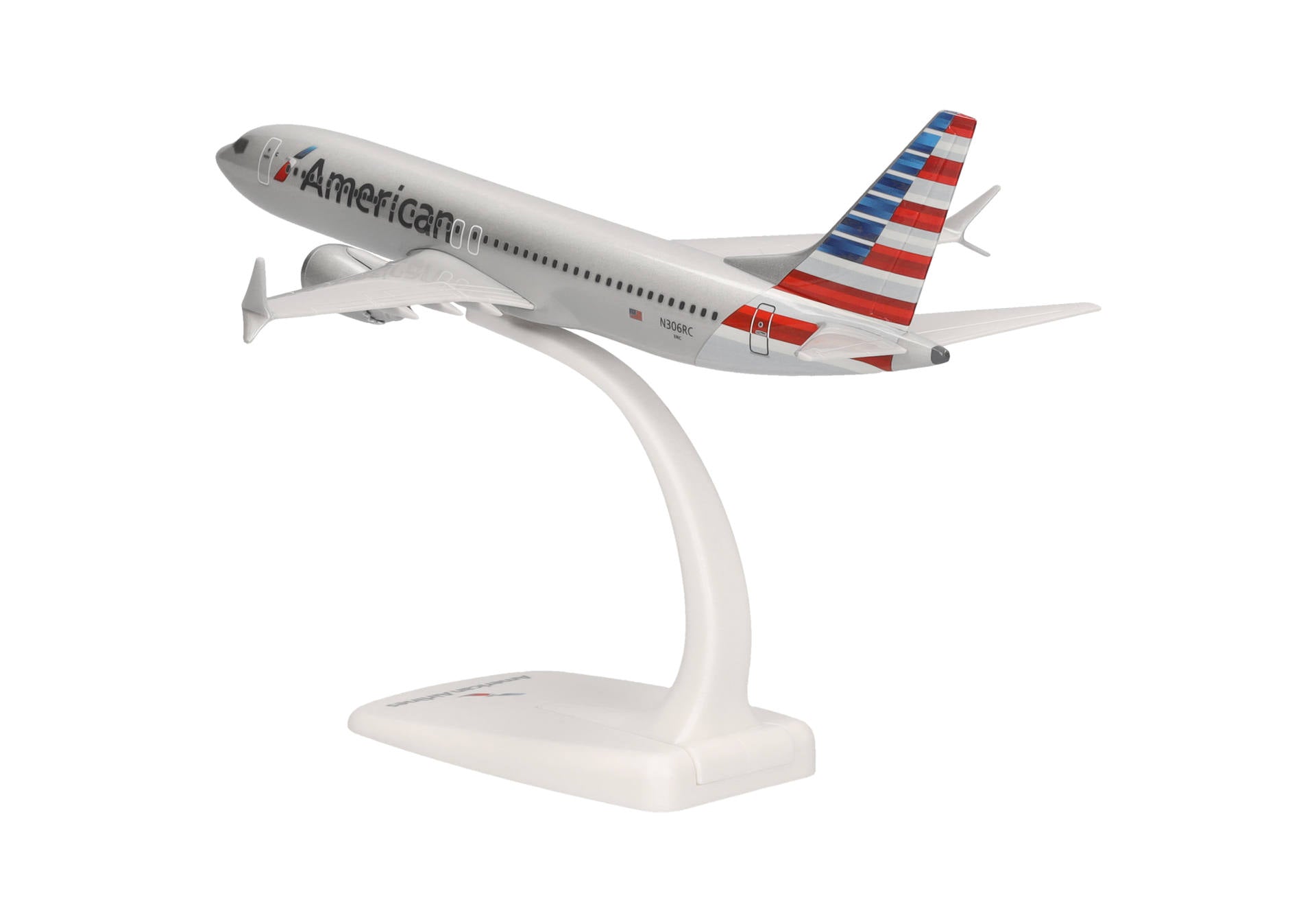 Herpa Snap Fit American Airlines Boeing 737 Max 8 - N306RC 1/200