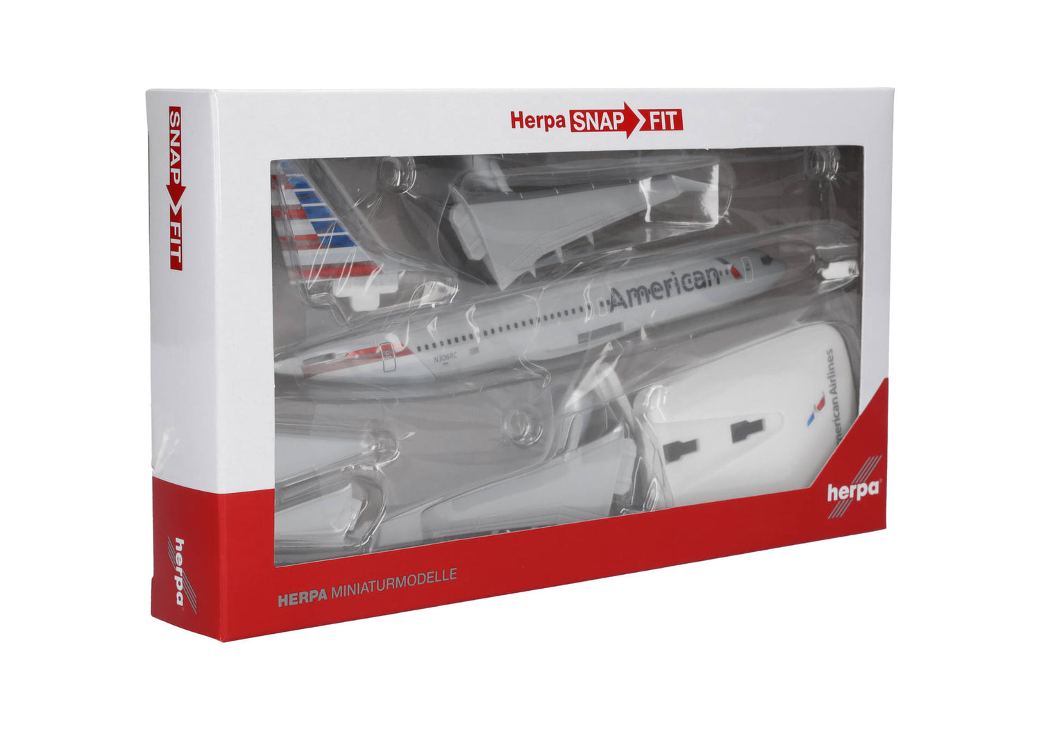 Herpa Snap Fit American Airlines Boeing 737 Max 8 - N306RC 1/200 Scale
