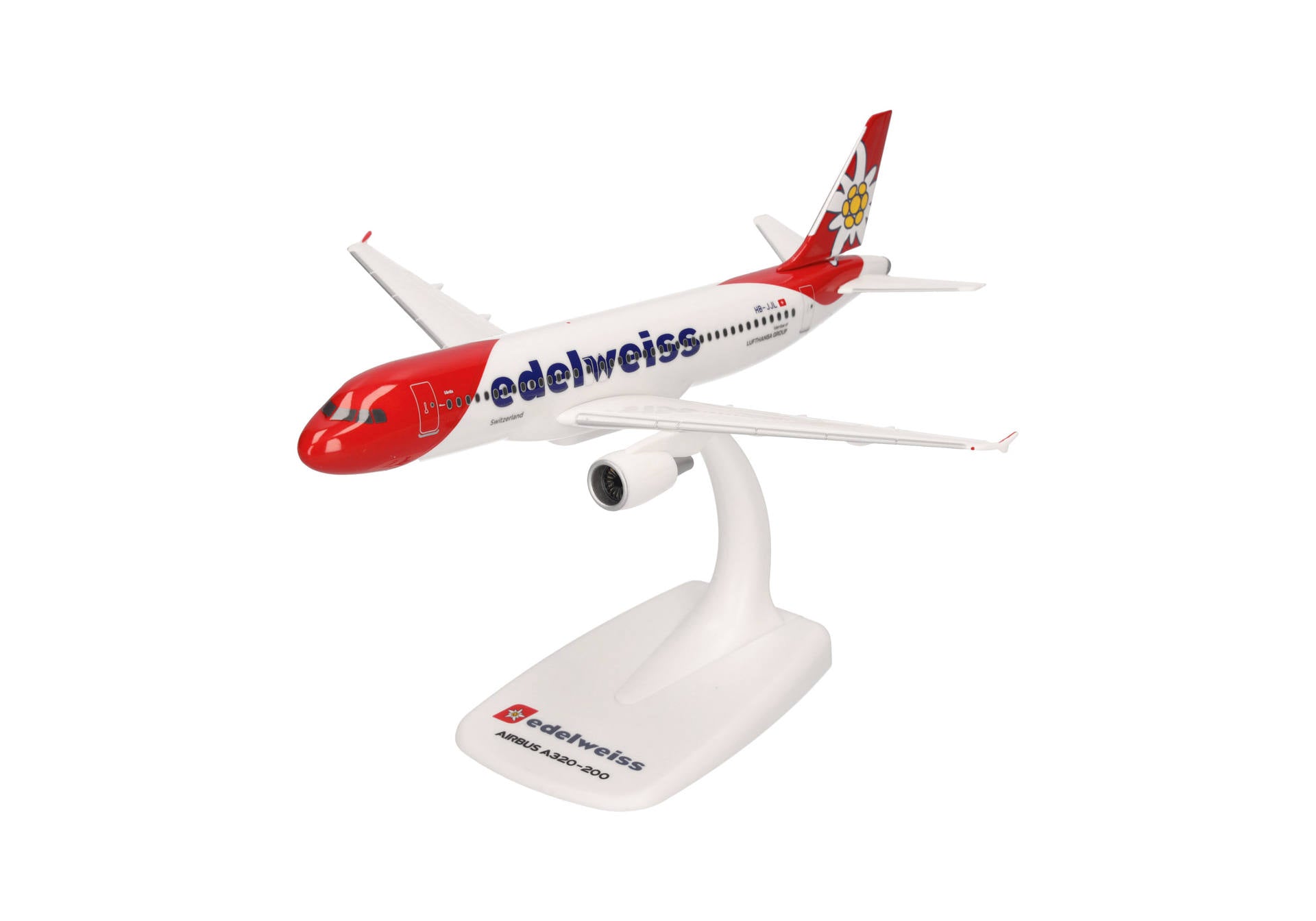 Herpa Snapfit Edelweiss Air Airbus A320 - new colors 1/200