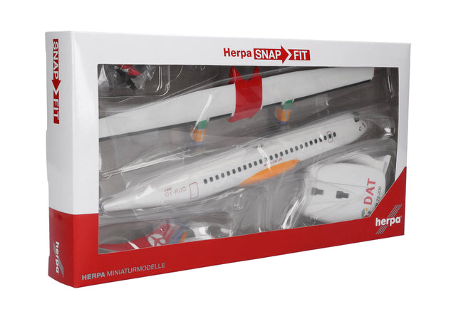 Herpa Snapfit DAT ATR-72-200 - OY-RUG 1/100 Aircraft Scale Model