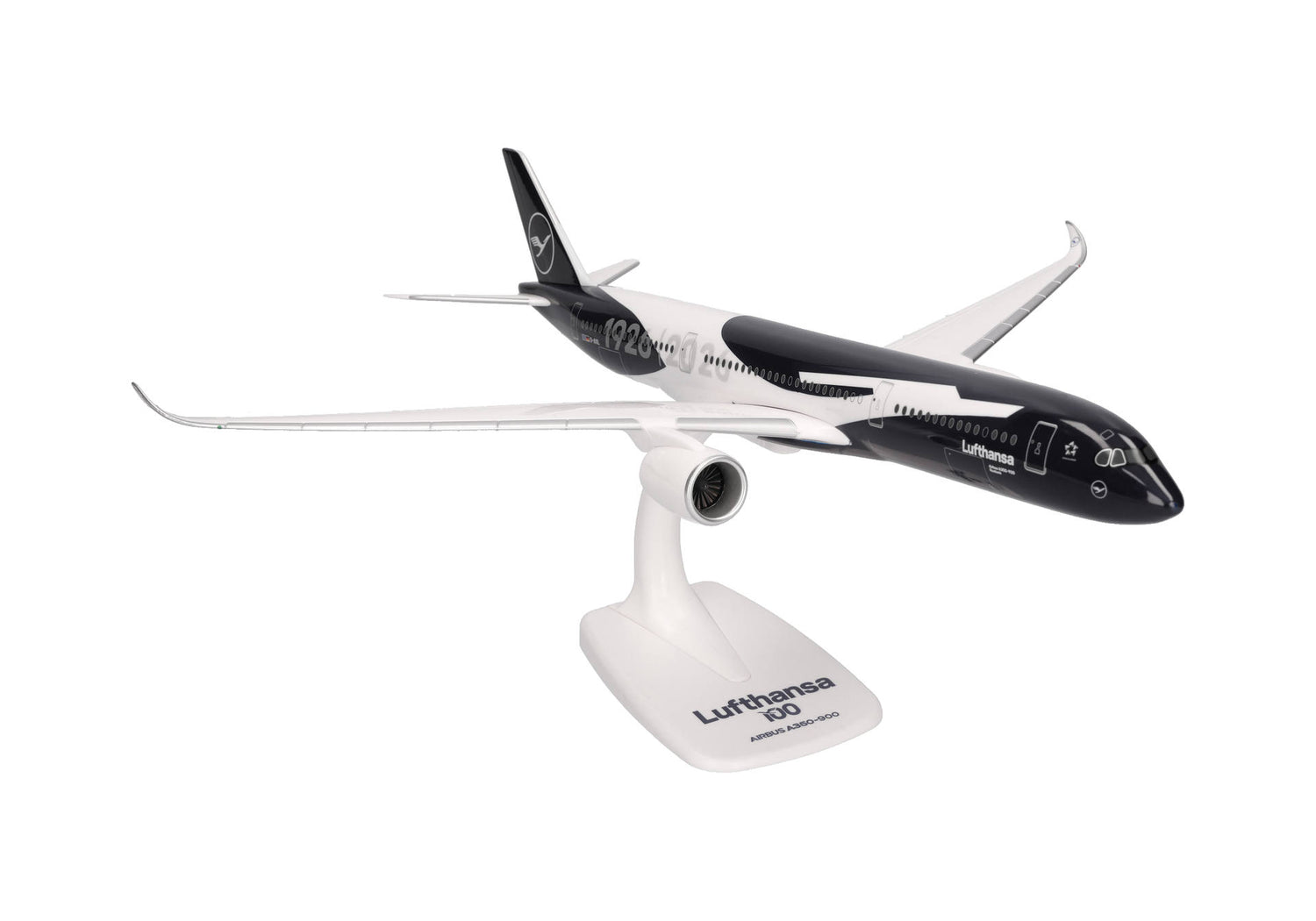 Herpa Snapfit Lufthansa Airbus A350-900 "100 Years" - D-AIXL 1/200 Aircraft Scale Model