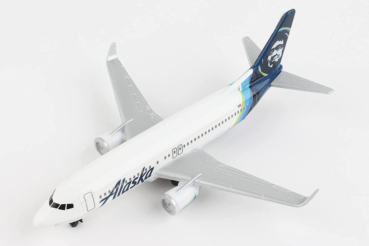 Alaska Airlines Airplane Model Toy 