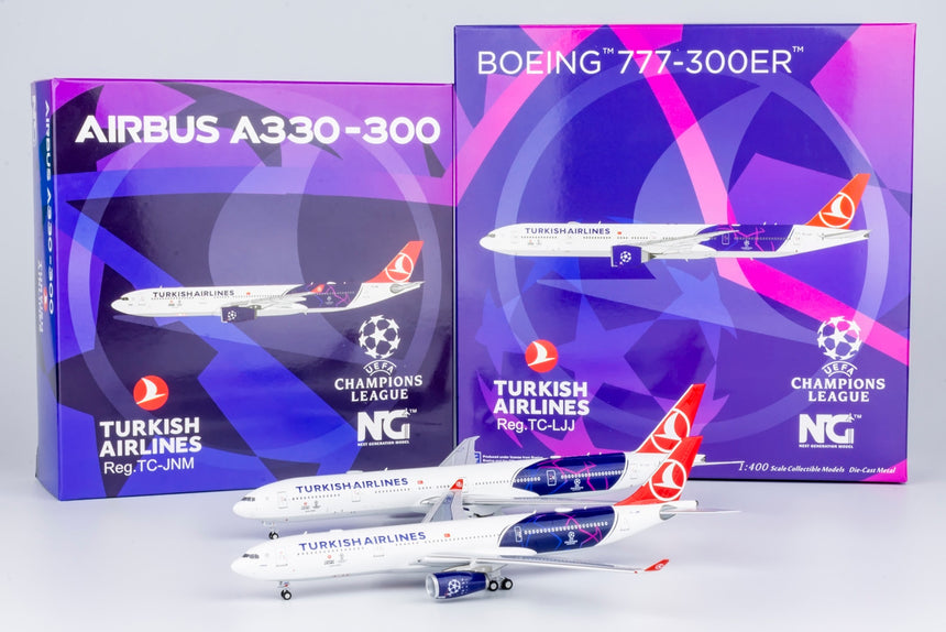NG Model Turkish Airlines Airbus A330-300 TC-JNM UEFA Champions League 1/400 Scale