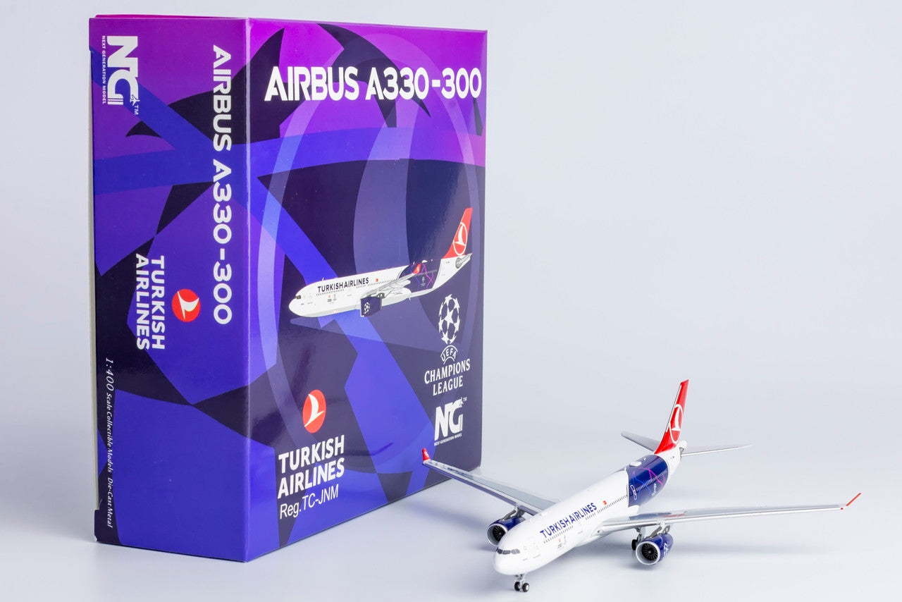 NG Model Turkish Airlines Airbus A330-300 TC-JNM UEFA 1/400