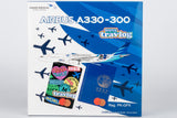 NG Models Garuda Indonesia "Hana TravelGo Card" sticker Airbus A330-300 PK-GPX 1/400 Scale