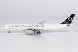 NG Models Air China Star Alliance Airbus A330-300 B-5912 1/400 Aircraft Scale Model