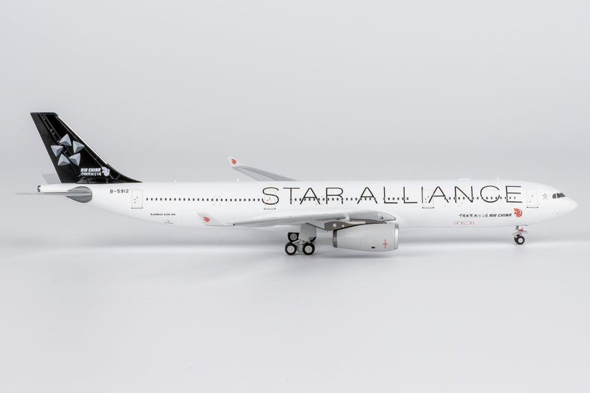 NG Models Air China Star Alliance Airbus A330-300 B-5912 1/400 Aircraft Scale Model